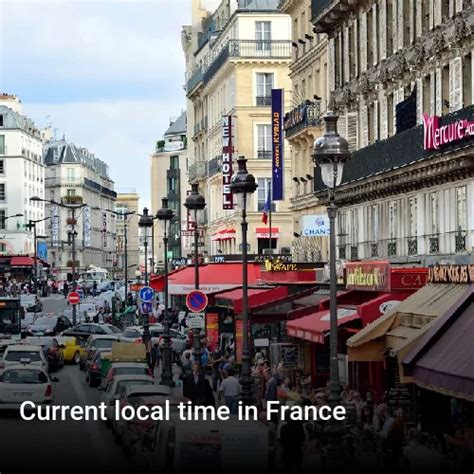 Time in France now.